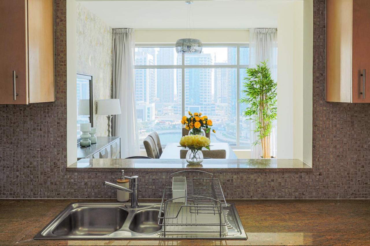 Nasma Luxury Stays - Pastel-Colored Apt With Jaw-Dropping Marina Views Dubai Eksteriør bilde